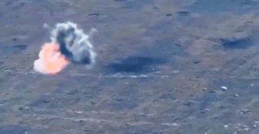 Неизвестный украинский дрон уничтожает российских оккупантов дистанционным взрывом (видео)