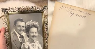 Рамка на фото скрывала историю неизвестной пары: женщина была поражена открытием (видео)