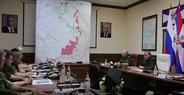 Война в Украине: в Генштабе ВС РФ пользуются неправильной картой (фото)