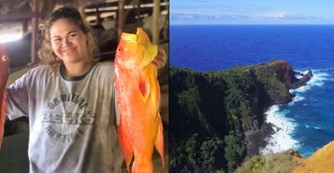 Жінка живе на острові у Тихому океані, де майже немає людей: як вона там освоїлась (фото)