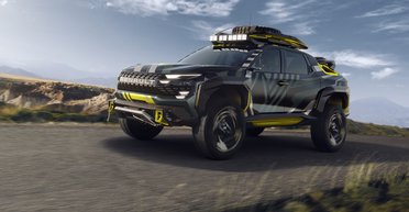 Яркий дизайн и гибридная установка: Renault показали оригинальный пикап (видео)