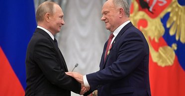 "Может повторить": главный коммунист РФ Зюганов угрожает взять Берлин