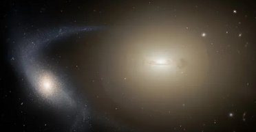 Уперше виявлено, як маленькі галактики вижили після знищення великими сусідами