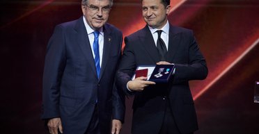 100 новых стадионов и заявка на Олимпиаду. Что пообещал Зеленский на 30-летие НОК