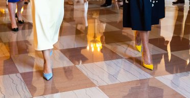 На одній хвилі. Про що говорить жовто-блакитне взуття Олени Зеленської і Джилл Байден