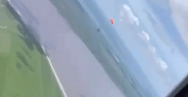 Як-52 збив російський дрон "Орлан-10": зʼявилося відео з кабіни льотчика (відео)