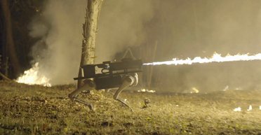 Кошмар для пехоты в окопах: как робот-огнеметчик Thermonator может помочь ВСУ (видео)