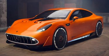 Новый 1000-сильный электромобиль Mercedes показали до презентации (фото)