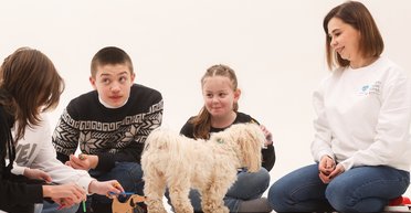 За год — более 2,5 тысячи посетителей: как центры канистерапии в Миргороде и Черновцах помогают украинцам восстанавливаться