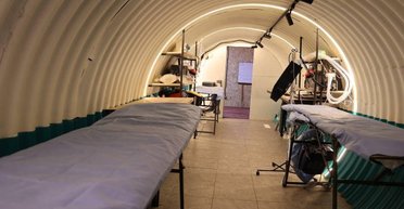 Метинвест Ахметова построил для ВСУ первый в Украине стальной подземный госпиталь