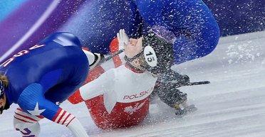 Олімпіада 2026: польська спортсменка ледь не залишилася без ока під час перегонів