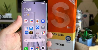 Дешевий конкурент iPhone Air з батареєю на 5200 мАг: чим здивував смартфон Tecno Slim (фото)