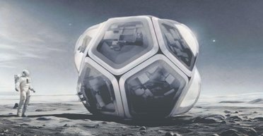 Створено футуристичне житло для майбутніх поселенців на Місяці: його не потрібно будувати (фото)