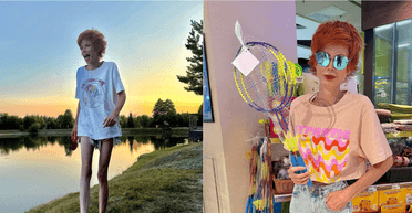 Олена-Христина Лебідь пояснила, чому її вага ніколи не перевищує 40 кілограмів (фото)