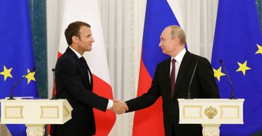 "Мы попросим": Макрон предложит Путину объявить перемирие в Украине на время Олимпиады (видео)