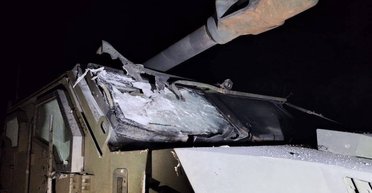 Украинская САУ "Богдана" выдержала удар российского "Ланцета", — соцсети (видео, фото)