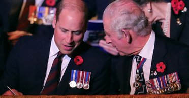 До Дня батька принц Вільям поділився милою фотографією зі своїм татом королем Чарльзом (фото)