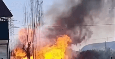 У Бєлгородській області заявили про удар дрона-камікадзе в АЗС та звинуватили ЗСУ(відео)