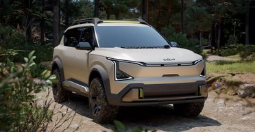 Kia презентувала яскравий електрокросовер для серйозного бездоріжжя (фото)
