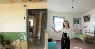 Хата за мільйон грн: пара придбала занедбане житло і зробила там ремонт (фото)