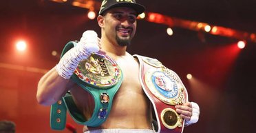 "Не выдержит удары по корпусу": тяжеловес Агит Кабайел вызвал на бой Александра Усика