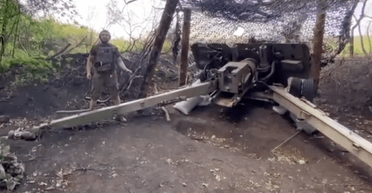 Бойцы "Стального кордона" показали на вооружении пушку БС-3 1944 года (видео)