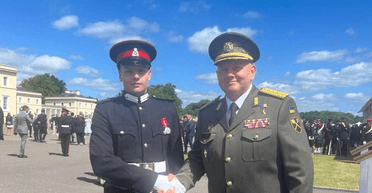 Валерій Залужний відвідав випускний парад Королівської військової академії (фото)