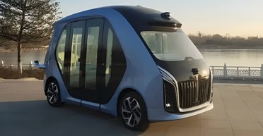В Китае создали роскошный беспилотный автобус с оригинальным дизайном (фото)