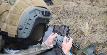 На Запорожском направлении бойцы НГУ испытали новые взрывные устройства для ударных дронов