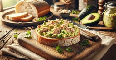 Намазка для бутербродів із тунцем і авокадо: швидко і корисно