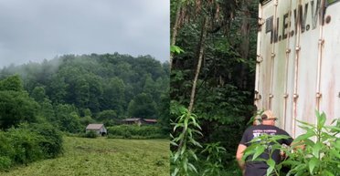 Сім'я натрапила на загадковий контейнер у лісі: всередині на них чекали дивні речі (фото)