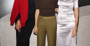 Ума Турман и Наоми Уоттс. Лучшие образы знаменитостей из первого ряда показа Tory Burch в Нью-Йорке (фото)