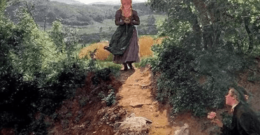 З iPhone у руках: на картині 160-річної давнини помітили жінку зі "смартфоном" (фото)