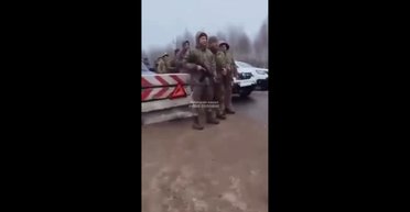 На Ровенщине селяне заблокировали блокпост ГПСУ в 8 км от границы с Беларусью (видео)