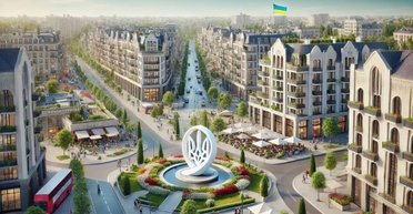 Искусственный интеллект показал, как будет выглядеть восстановленный Бахмут после войны (фото)