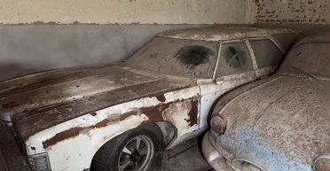 В роскошном поместье обнаружена заброшенная коллекция старинных авто (видео)