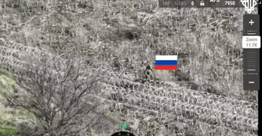 Палиці замість милиць і вперед: НГУ зафіксувала, як РФ кидає у штурм поранених (відео)