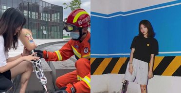 Історія, що підкорила інтернет: китаянка вийшла заміж за пожежника, який врятував їй життя (фото)