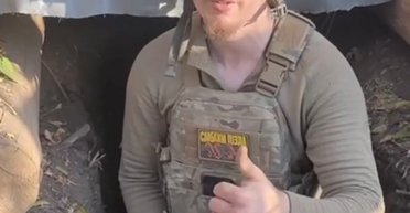 "Я доволен сегодняшним днем": боец ВСУ пережил прилет КАБ по его позиции (видео)