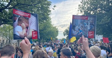 В Берлине полиция запретила акцию в поддержку "Охматдет" из-за украинского языка: что произошло