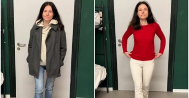 Украинка показала ассортимент секонд-хенда в немецком лагере для беженцев (фото)