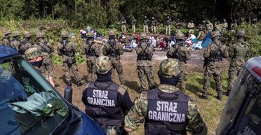 Понад 600 спроб: поляки фіксують активізацію нелегальних мігрантів на кордоні з Білоруссю (відео)
