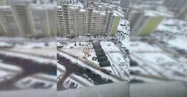 В Киеве на Троещине массово устанавливают пункты ночлега граждан, — соцсети (фото)