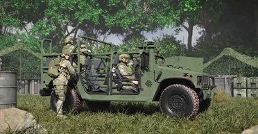 Тихий та екологічний: армійський Humvee вперше отримав гібридну версію (фото)