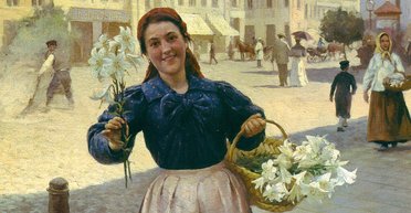 Цветы на шляпках. Каким подаркам радовались киевлянки в прежние времена