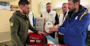 Валерий Дубиль: Вместе с фондом "Надія" и Витой Присяжнюк мы передали более 800 единиц оборудования на передовую