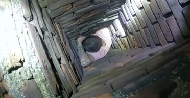 У димарі знайшли живого чоловіка: найцікавіше це те, як він там опинився (фото, відео)
