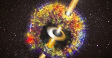 Потужний вибух у космосі створив найменшу чорну діру, а також золото і срібло (фото)