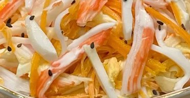 "Сніговий краб": рецепт дуже швидкого і смачного салату