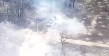 "Цвинтар техніки": морпіх ЗСУ показав кадри після боїв на лівому березі Херсонщини (відео)